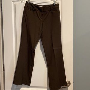 NY&Co dark brown trousers 6P